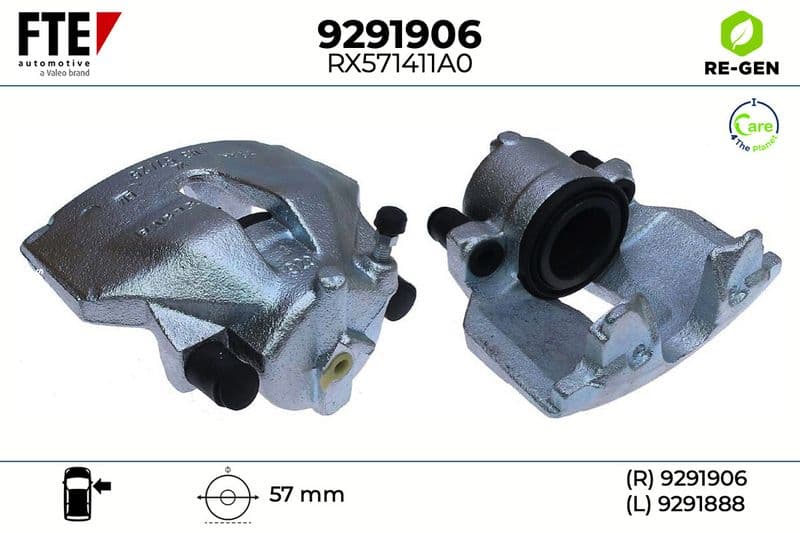 Etrier frana FTE 9291906