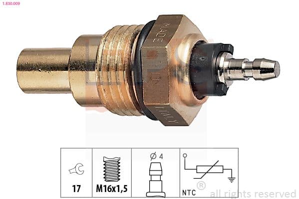 senzor,temperatura lichid de racire EPS 1.830.009