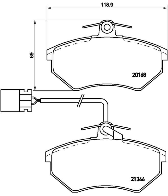 set placute frana,frana disc BREMBO PRIME LINE P 85 034