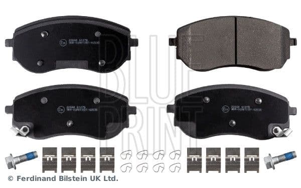 set placute frana,frana disc BLUE PRINT ADU174253