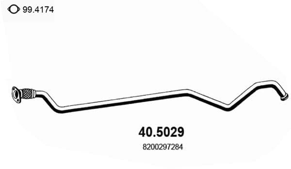 Racord evacuare ASSO 40.5029