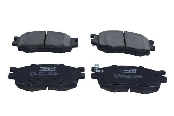 set placute frana,frana disc MAXGEAR 19-3384
