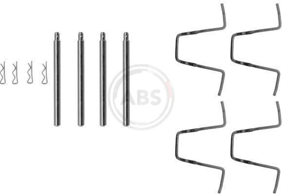 Set accesorii, placute frana ABS 1010Q