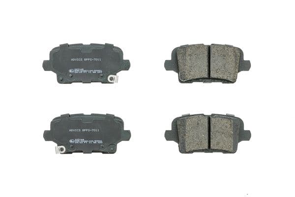 set placute frana,frana disc AISIN BPPS-7011