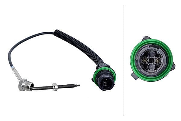 Senzor, temperatura gaze evacuare HELLA 6PT 358 181-941