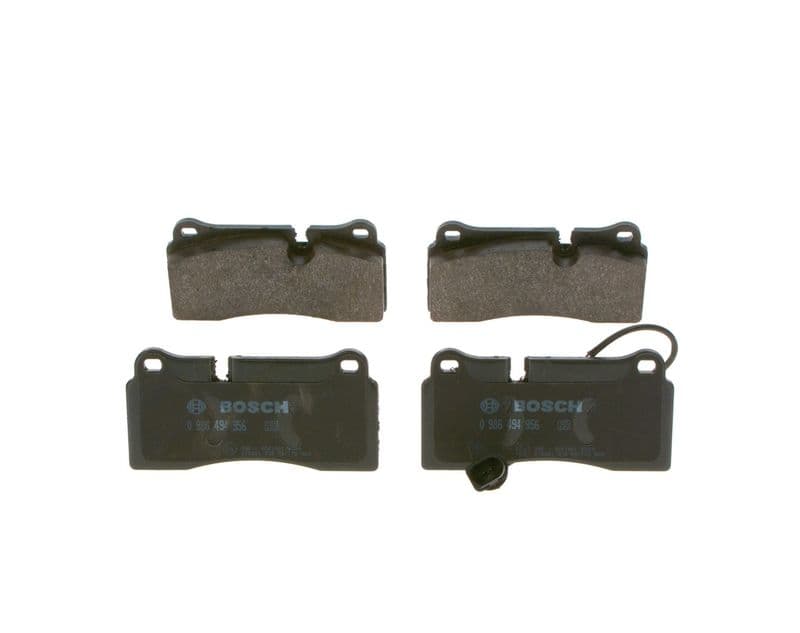 set placute frana,frana disc BOSCH 0 986 494 956
