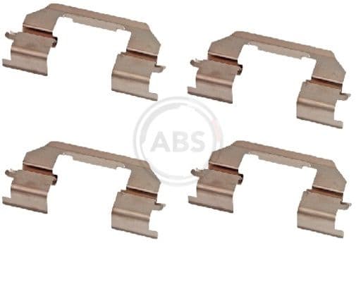 Set accesorii, placute frana ABS 2014Q