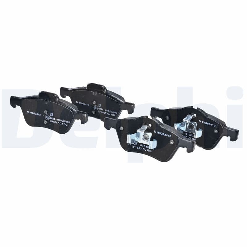 set placute frana,frana disc DELPHI LP1657