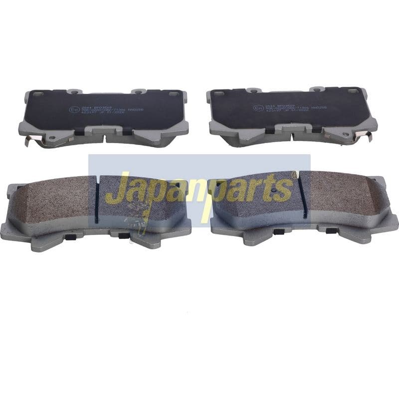 set placute frana,frana disc JAPANPARTS PA-2044AF