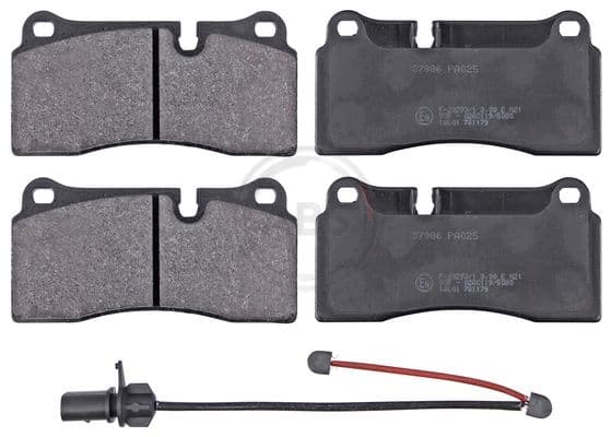 set placute frana,frana disc ABS 37986