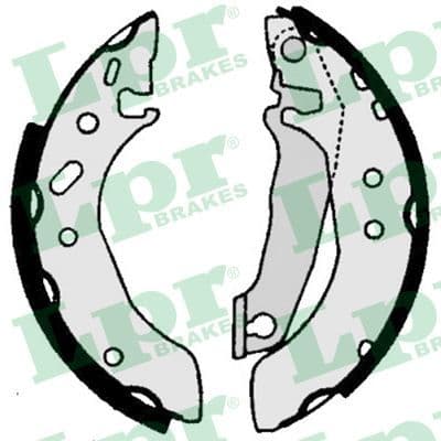 Set saboti frana LPR 06030
