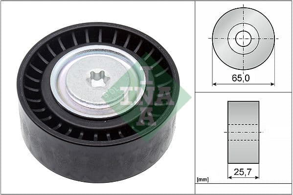Rola ghidare/conducere, curea transmisie Schaeffler INA 532 0907 10
