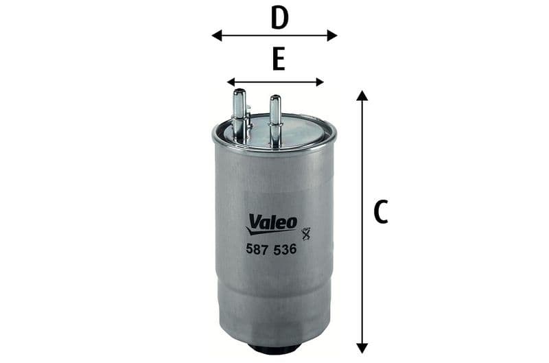 filtru combustibil VALEO 587536