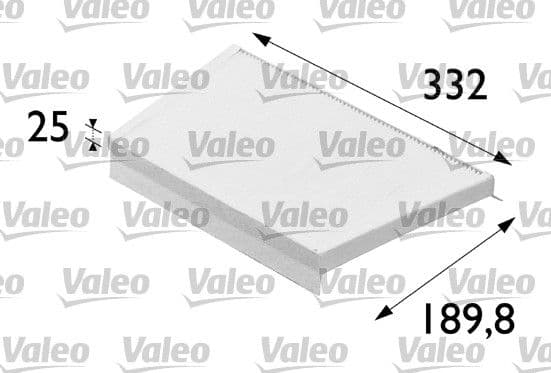 Filtru, aer habitaclu VALEO ESSENTIAL 698700
