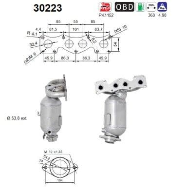 Catalizator AS-PL 30223