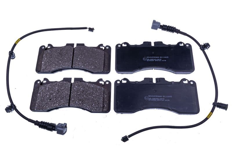 set placute frana,frana disc DENCKERMANN B111605