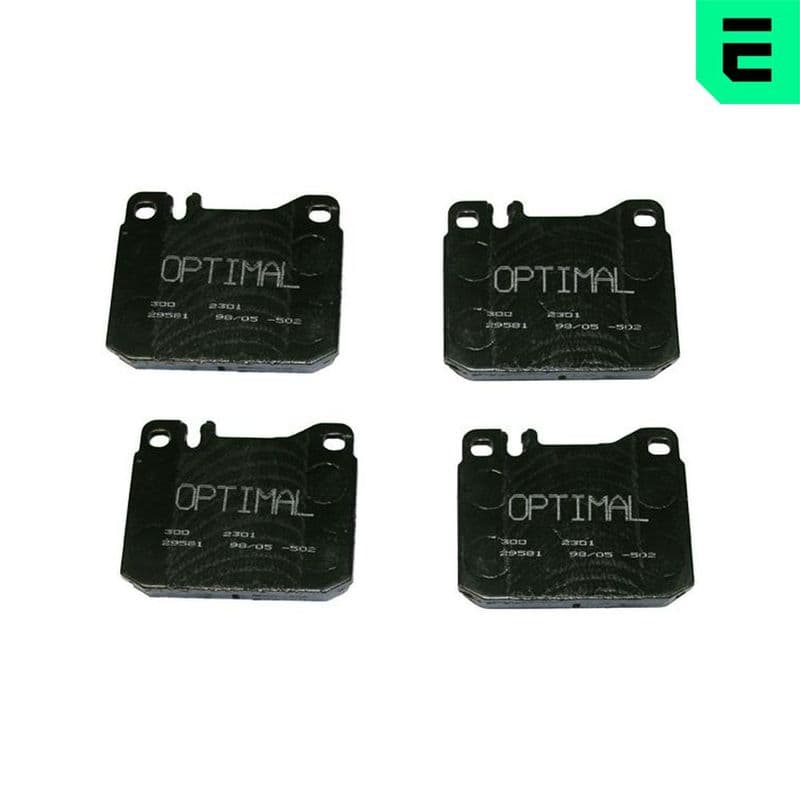 set placute frana,frana disc OPTIMAL BP-02301