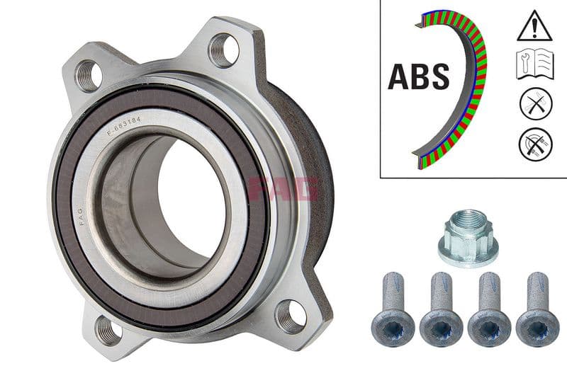 Set rulment roata Schaeffler FAG 713 6123 00