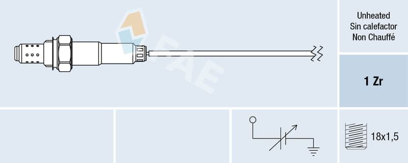 Sonda Lambda FAE 77001