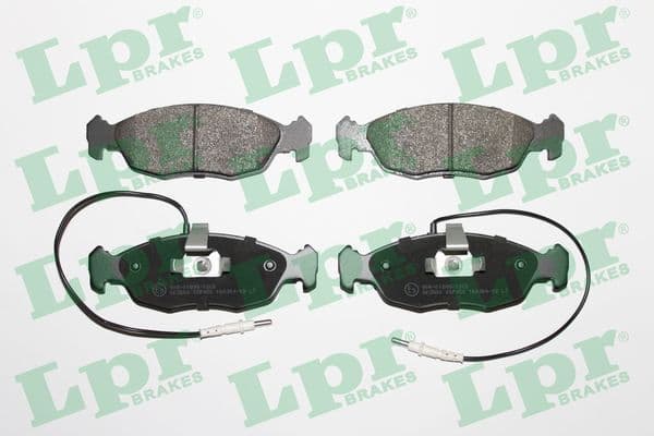 set placute frana,frana disc LPR 05P450