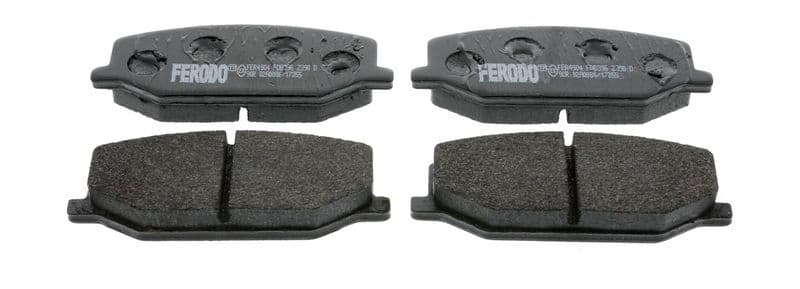 set placute frana,frana disc FERODO PREMIER ECO FRICTION FDB396