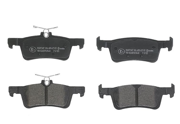 set placute frana,frana disc BREMBO PRIME LINE P 61 121