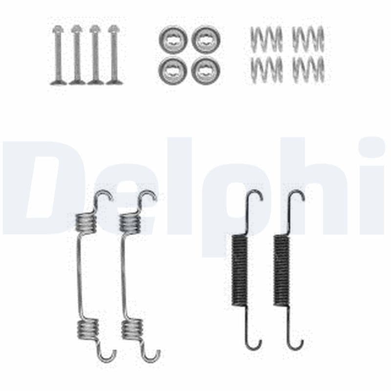 set accesorii, saboti frana parcare DELPHI LY1381