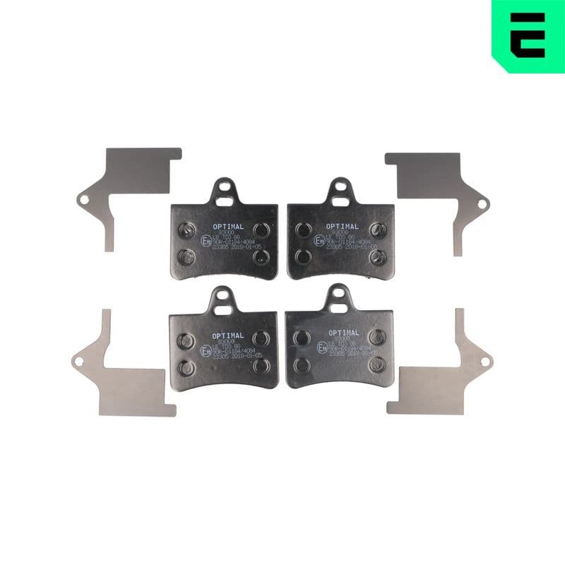 set placute frana,frana disc OPTIMAL BP-83000