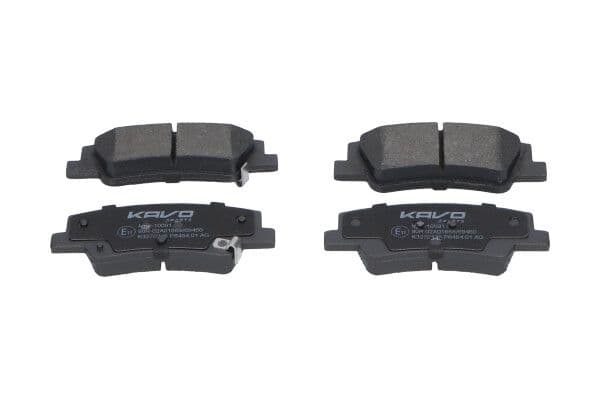 set placute frana,frana disc KAVO PARTS KBP-10091