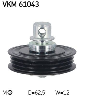 Intinzator curea, curea distributie SKF VKM 61043
