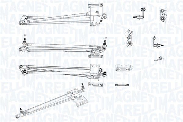 Legaturi stergator parbriz MAGNETI MARELLI 085570168010