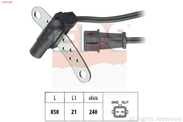 Senzor impulsuri, arbore cotit EPS Made in Italy - OE Equivalent 1.953.165