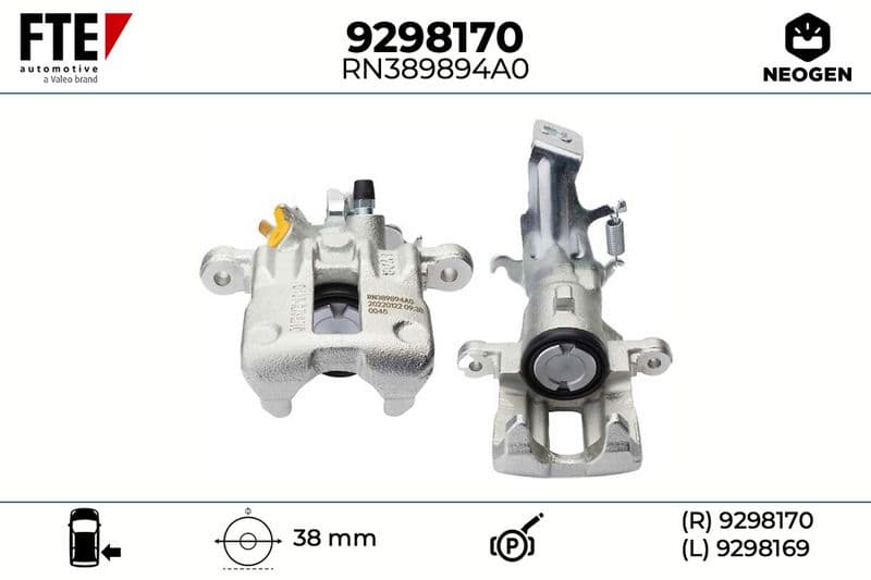 Etrier frana FTE NEOGEN 9298170