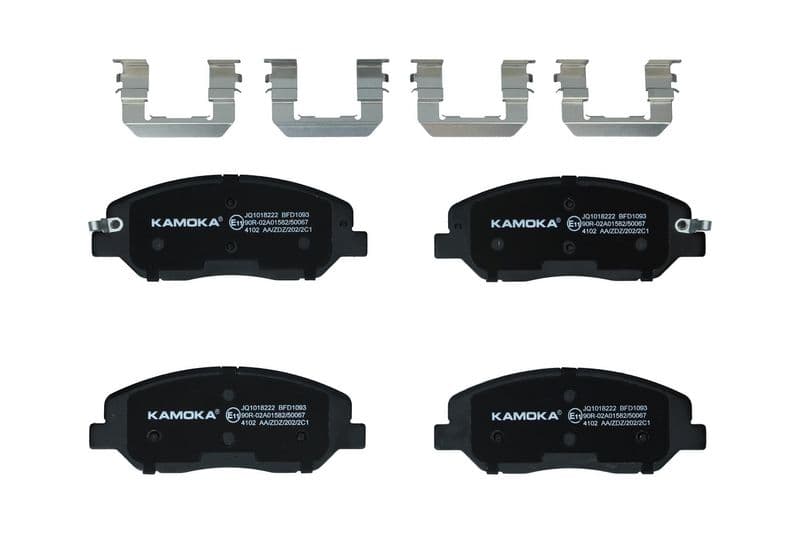 set placute frana,frana disc KAMOKA JQ1018222