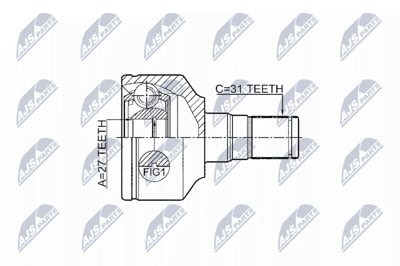 Set articulatie, planetara NTY NPW-VV-014