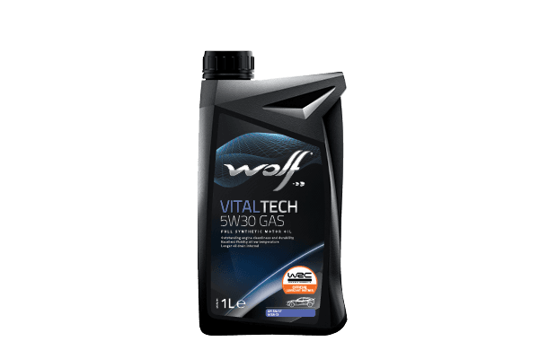 Ulei de motor WOLF VITALTECH 5W-30 GAS 1048500 1L