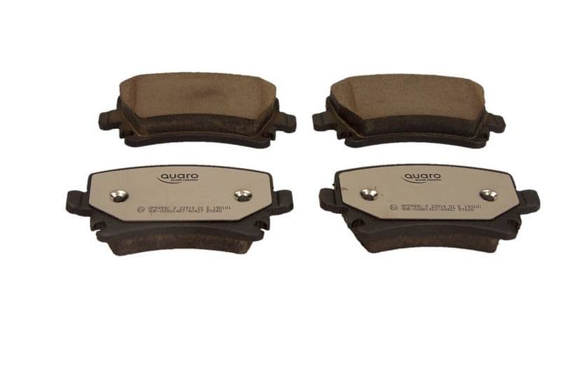 set placute frana,frana disc QUARO SILVER CERAMIC QP5999C