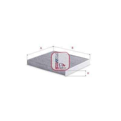 Filtru, aer habitaclu SOFIMA S 4437 CA