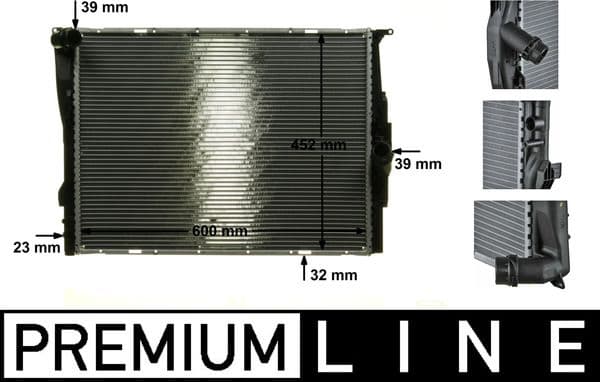 Radiator, racire motor MAHLE BEHR *** PREMIUM LINE *** CR 1090 000P