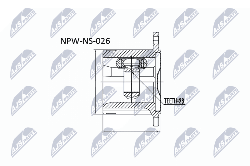 Set articulatie, planetara NTY NPW-NS-026