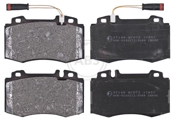 set placute frana,frana disc ABS 37149