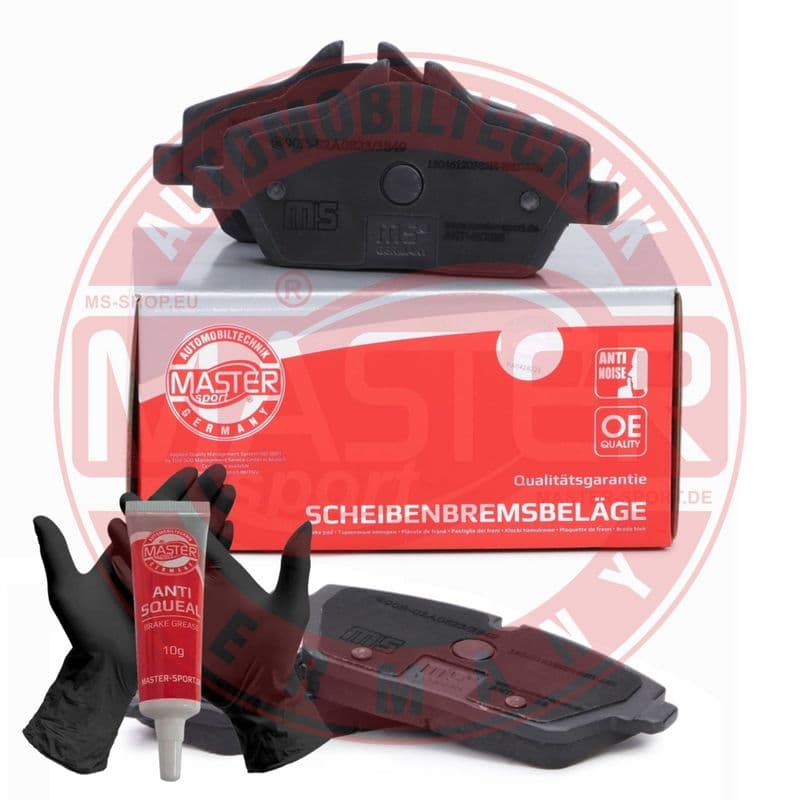 set placute frana,frana disc MASTER SPORT 13046120382N-SET-MS