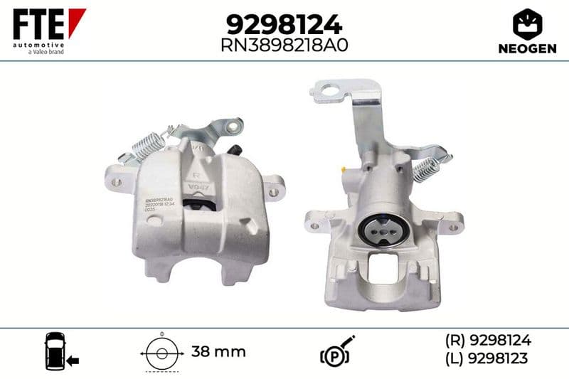 Etrier frana FTE NEOGEN 9298124