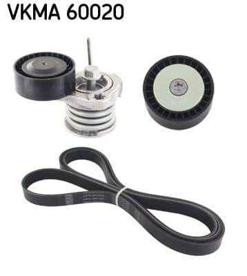 Set curea transmisie cu caneluri SKF VKMA 60020