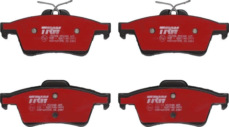 set placute frana,frana disc TRW DTEC COTEC GDB1621DTE