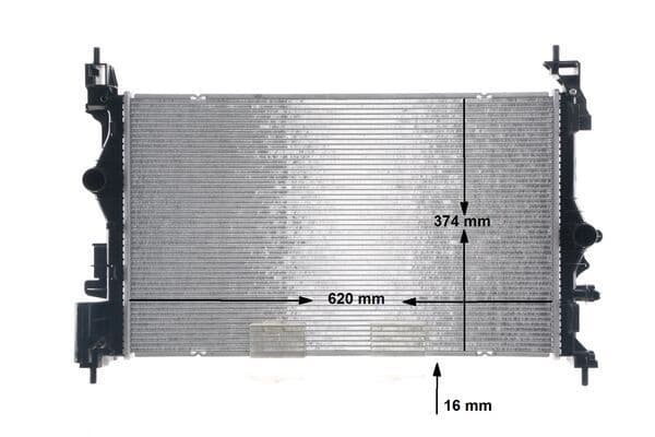 Radiator, racire motor MAHLE BEHR CR 1198 000S