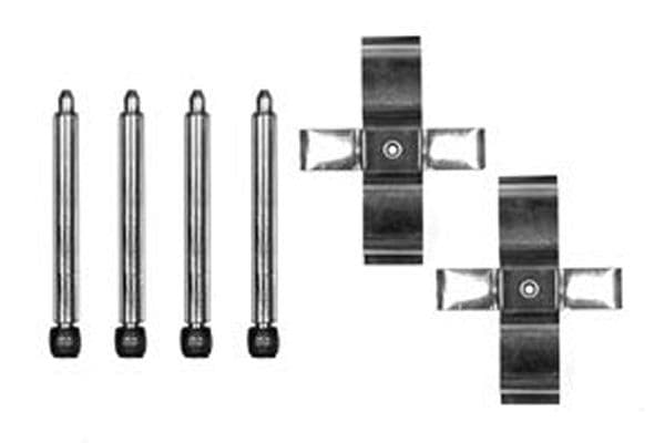 Set accesorii, placute frana TRW PFK379
