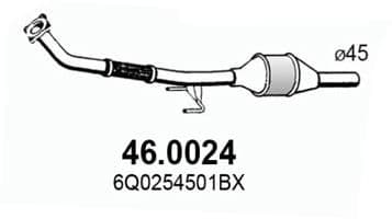 Catalizator ASSO 46.0024