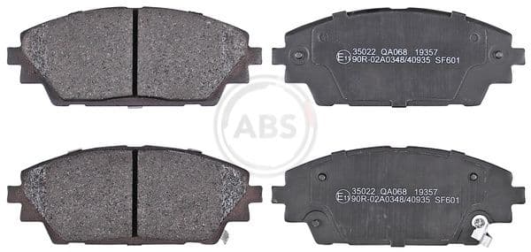 set placute frana,frana disc ABS 35022