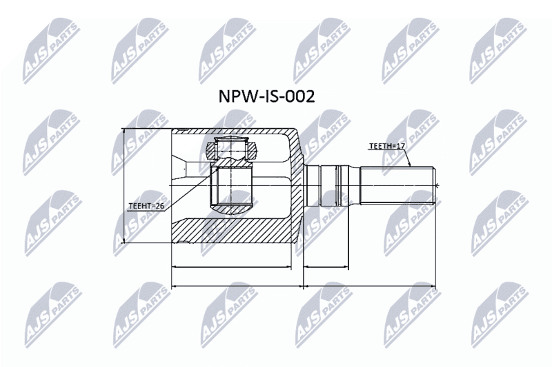 Set articulatie, planetara NTY NPW-IS-002